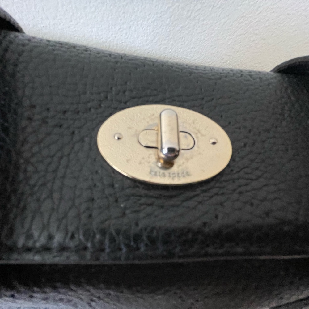 Kate spade Dot Noel black leather shoulder bag - Picture 3 of 14